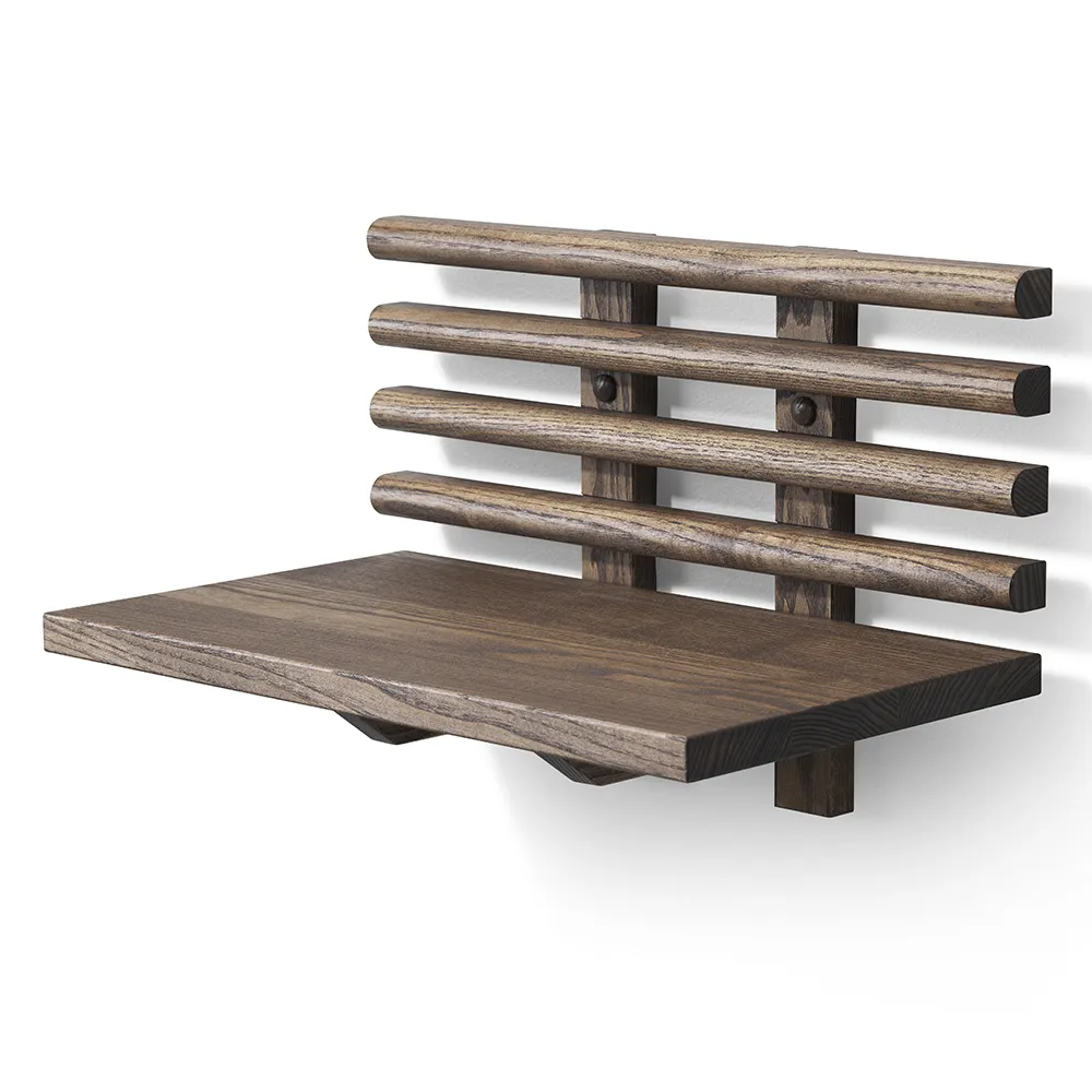 Zana Sängbord Brunoljad Ask