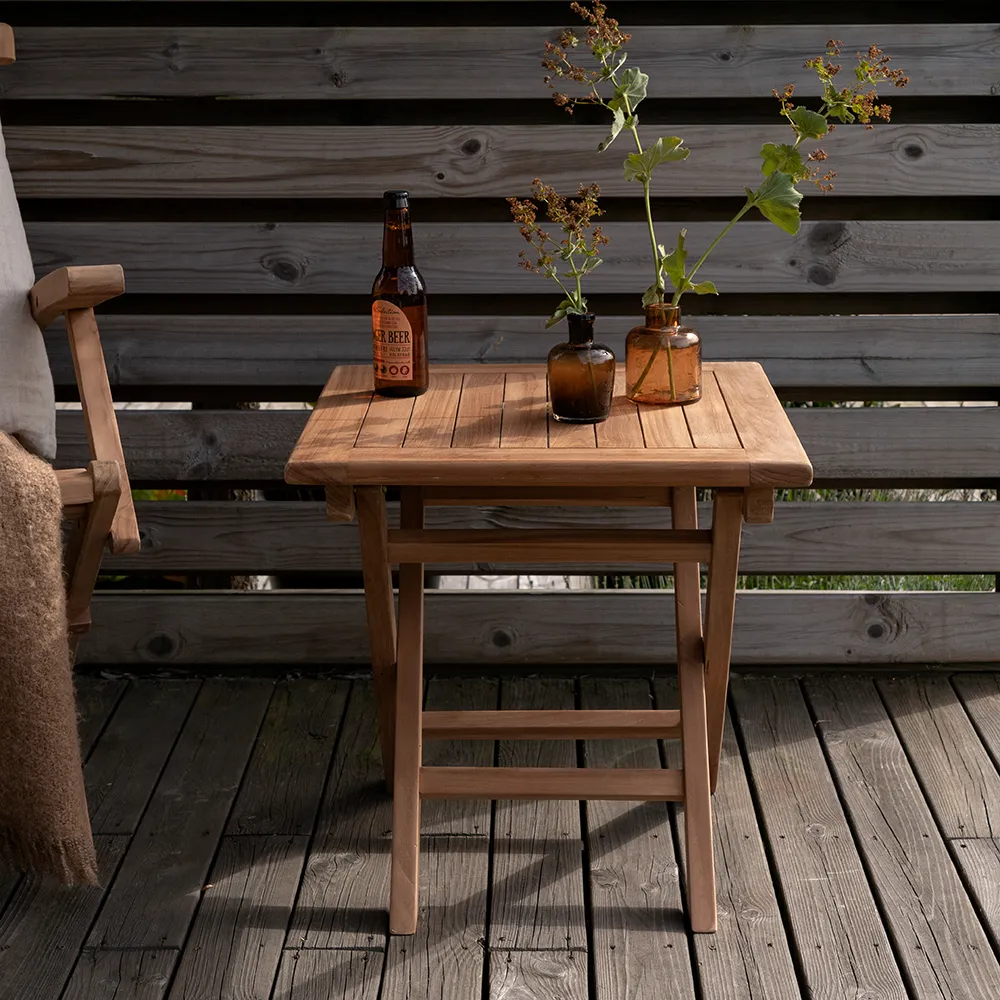 Kenya Sidobord 50x50 cm Teak