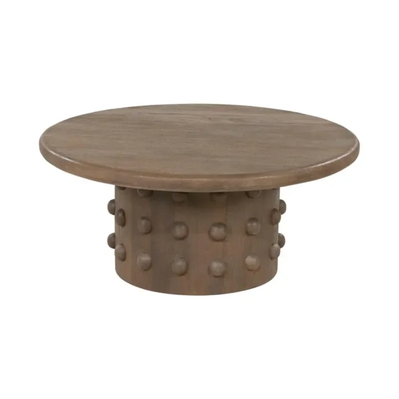 PopDot Soffbord 80x80x35 cm Mangoträ Brun