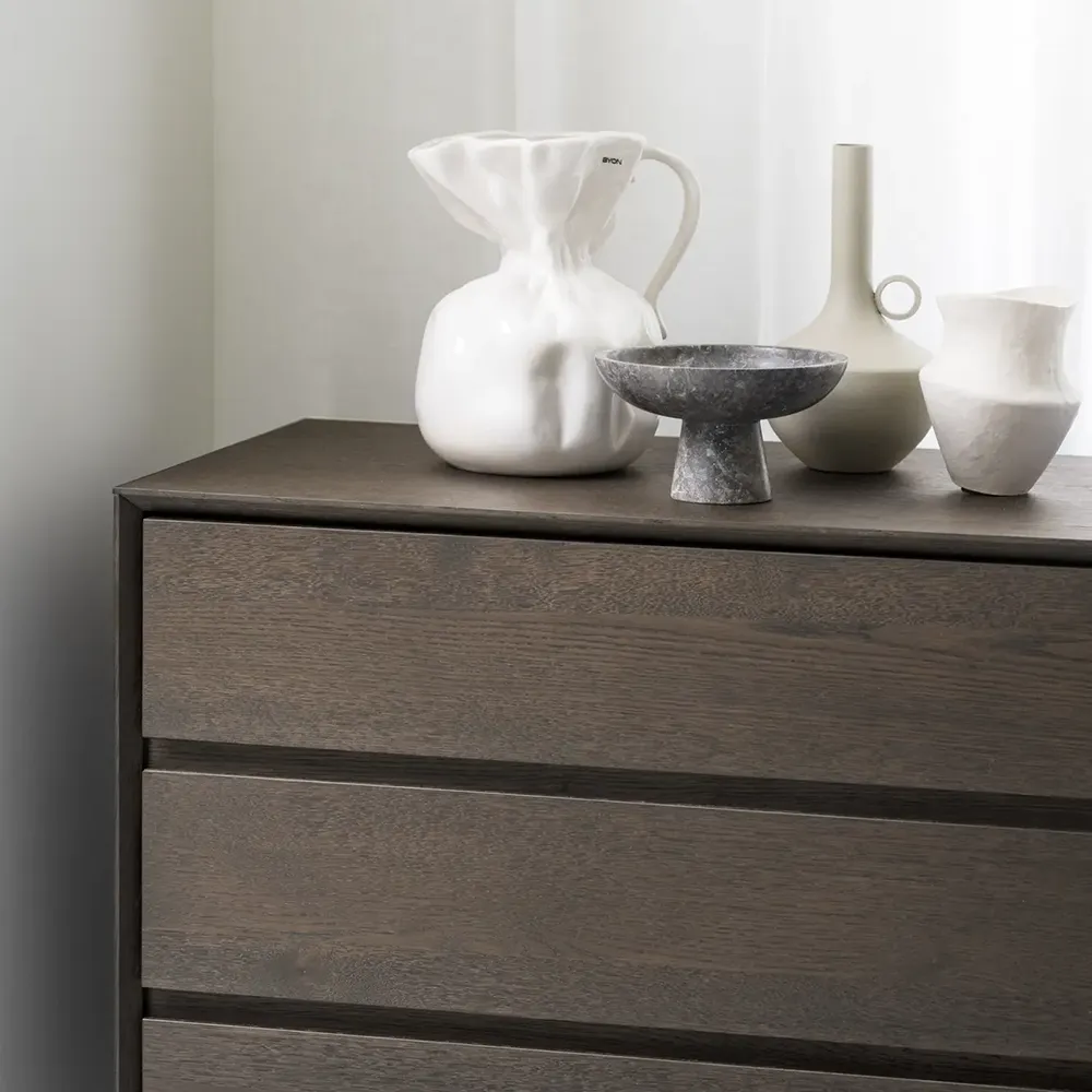 Mackay byrå 110x45 cm brun ek