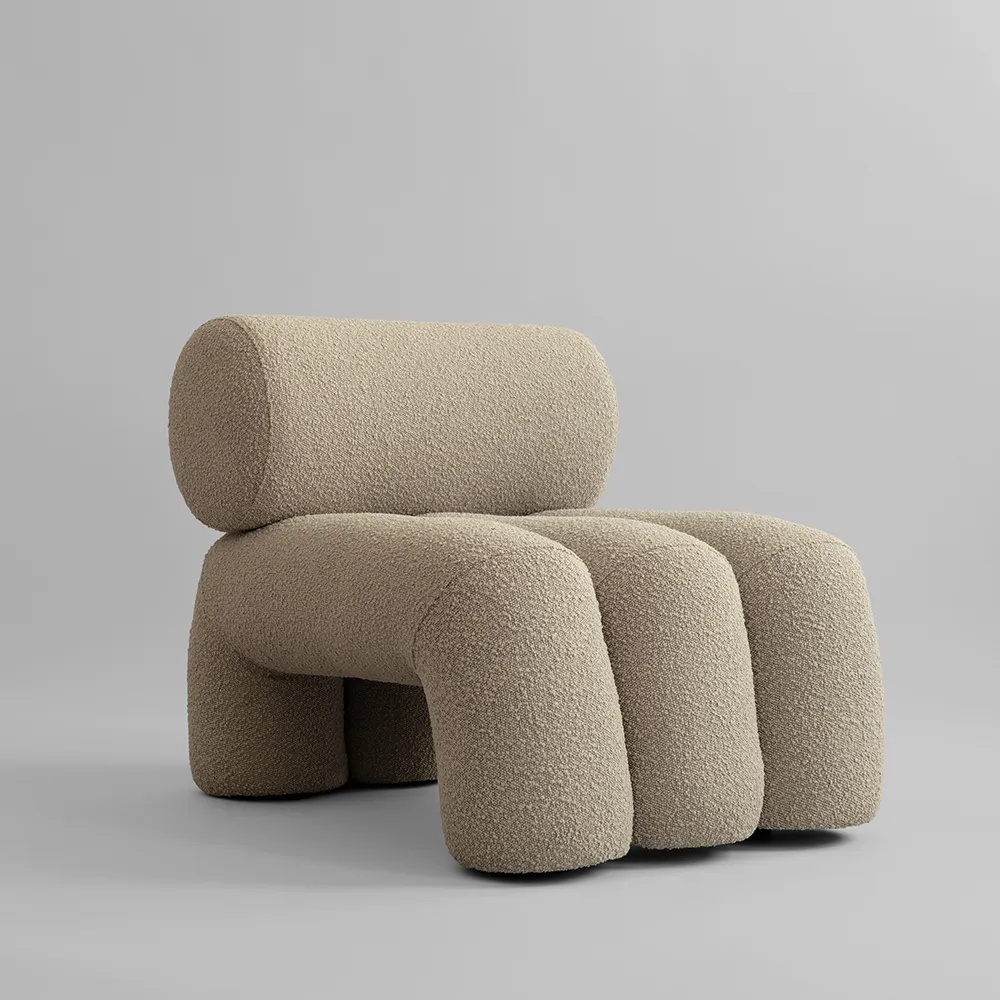 Foku Fåtölj - Smoked Sand