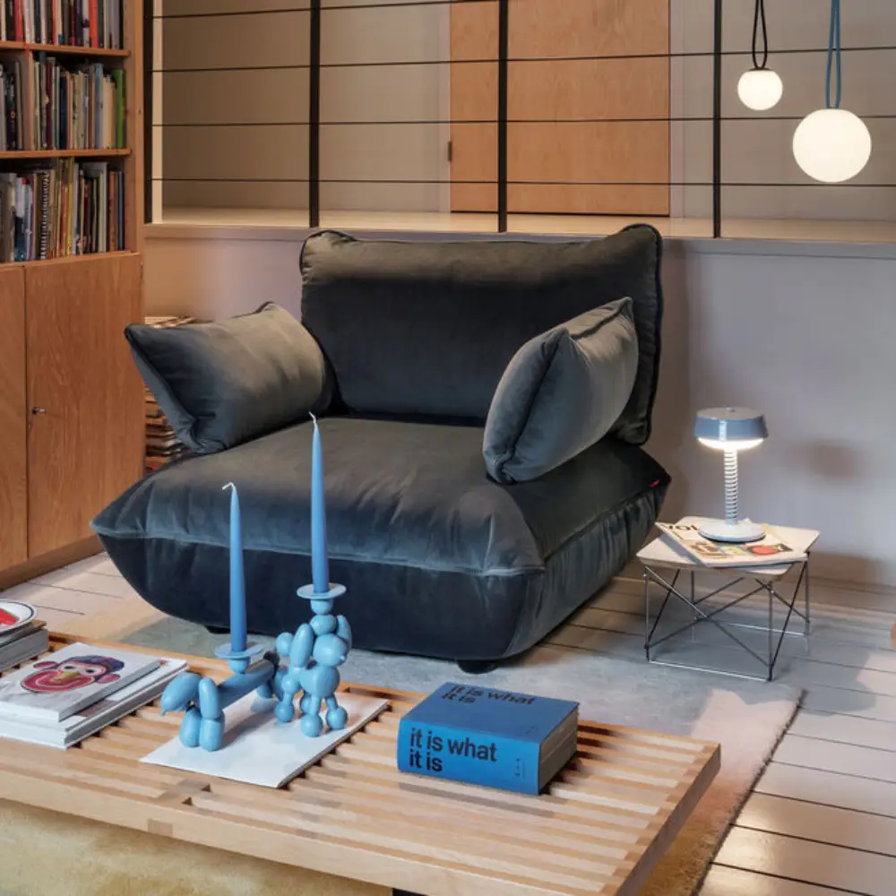 Sumo armstödt velvet recycled petrol