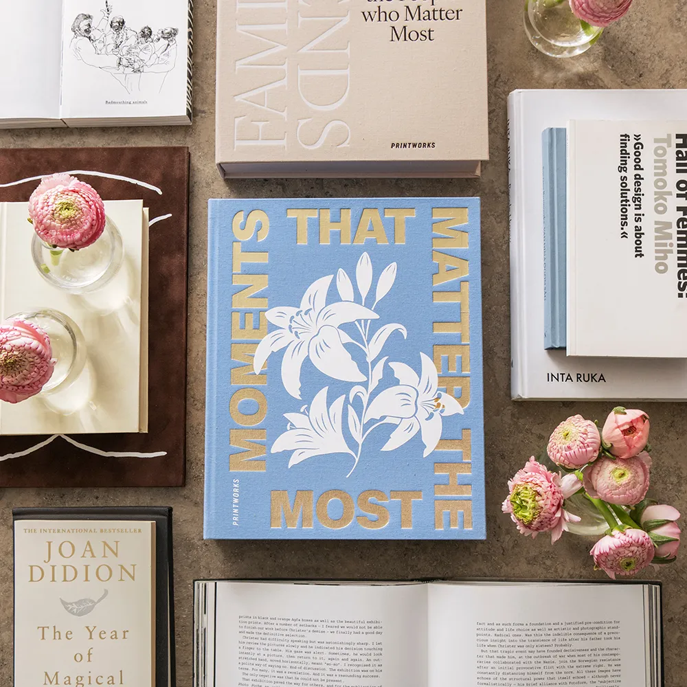 Fotoalbum - Moments that Matters the Most Blue