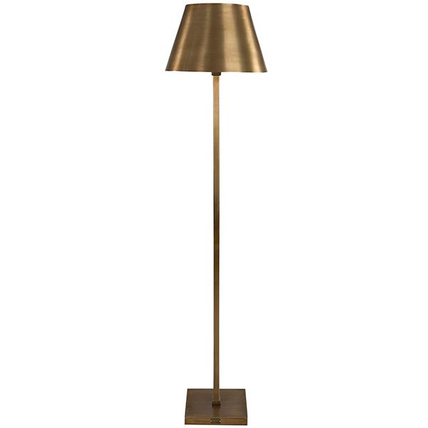 Golvlampa Graz Mässing