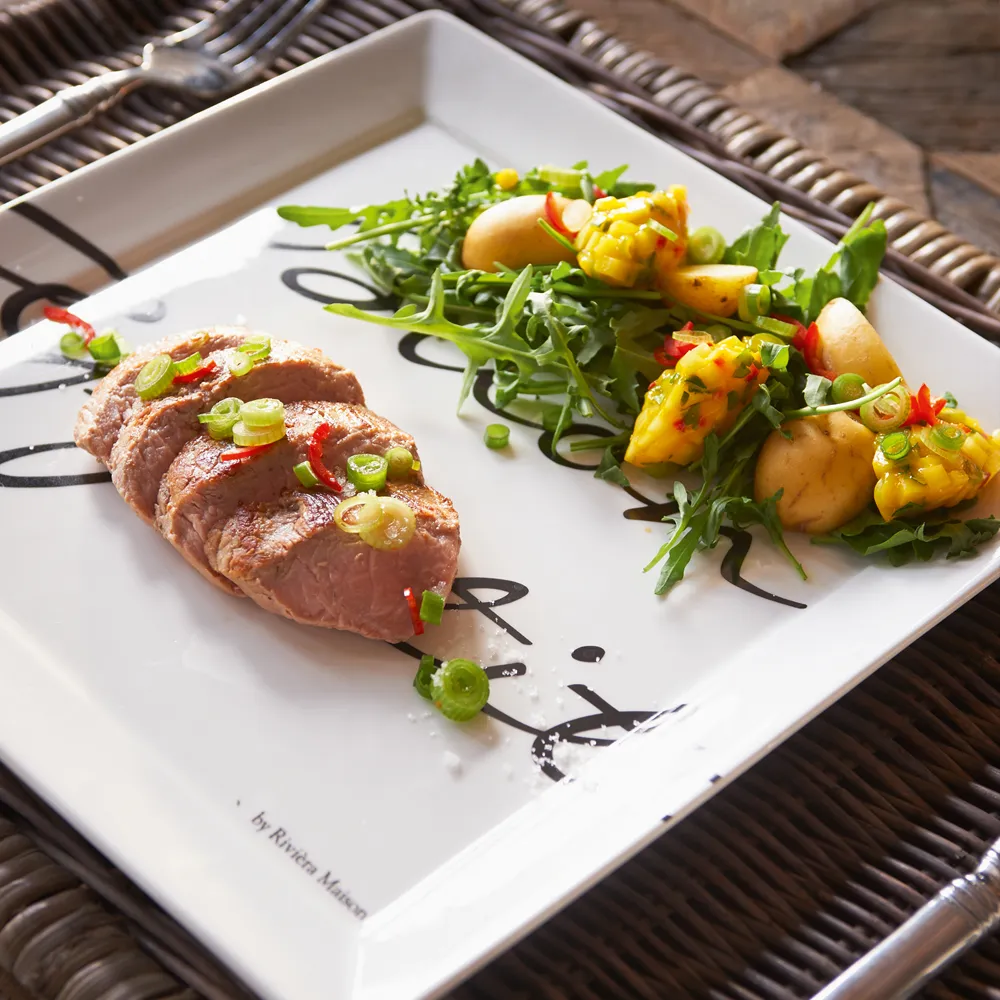 Buon Appetito tallrik fyrkantig 26 x 26 cm