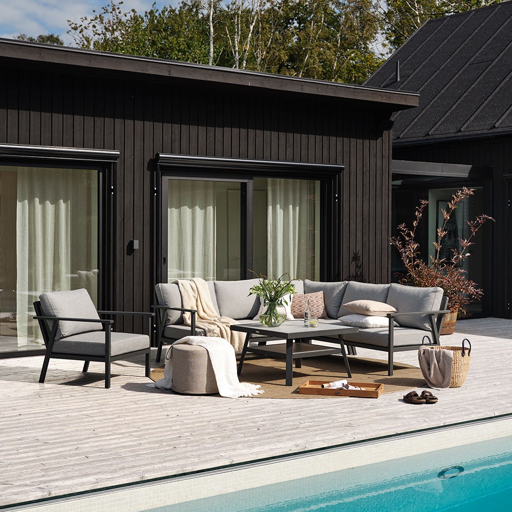 Samvaro fåtölj antracit/pearl grey 