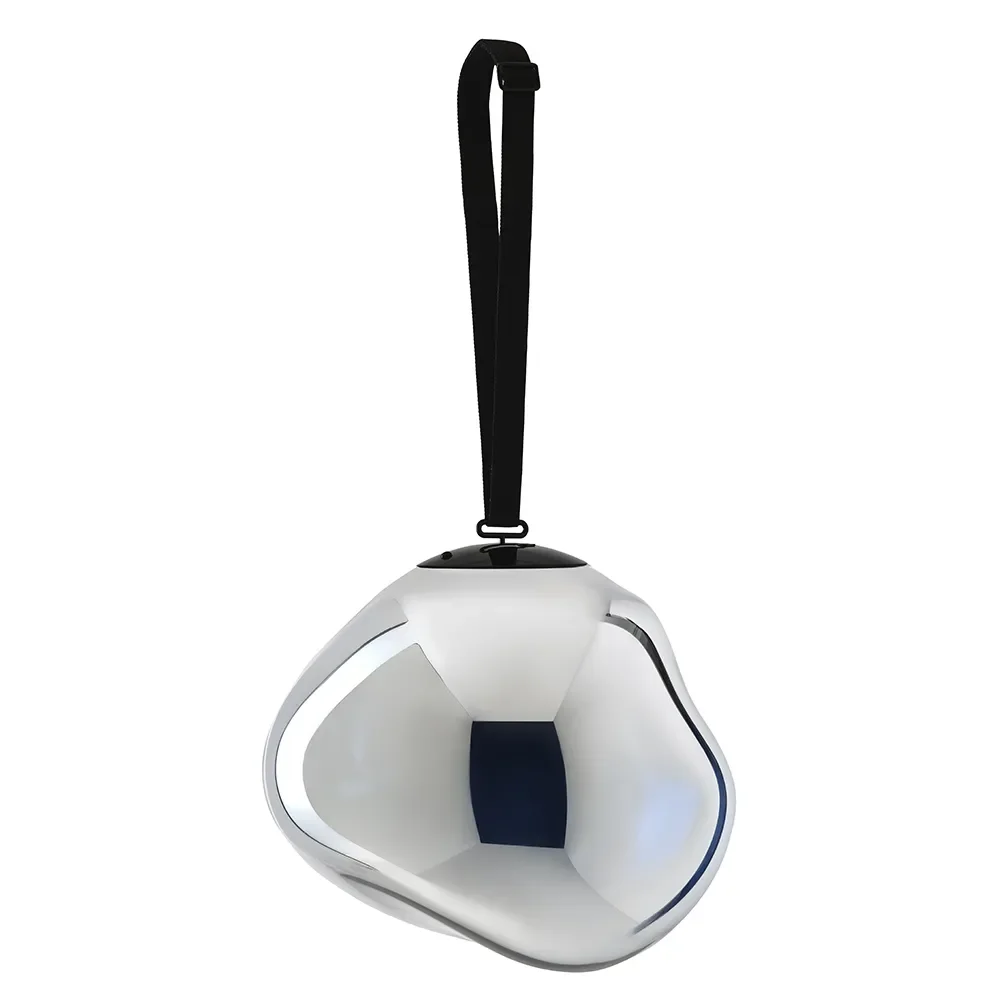 Melt Portabel Large golvlampa Silver LED