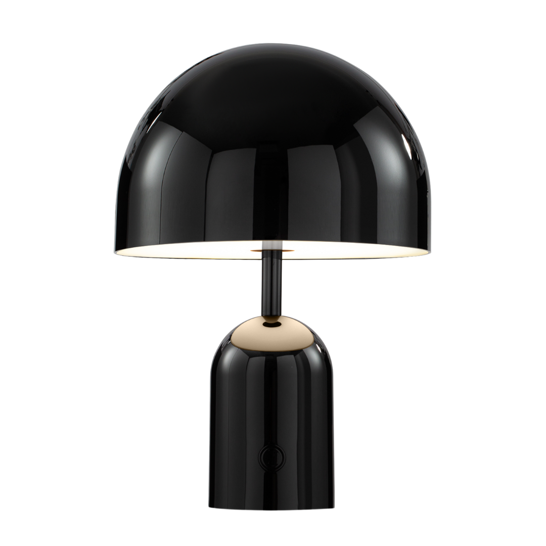 Bell Portabel lampa Black LED
