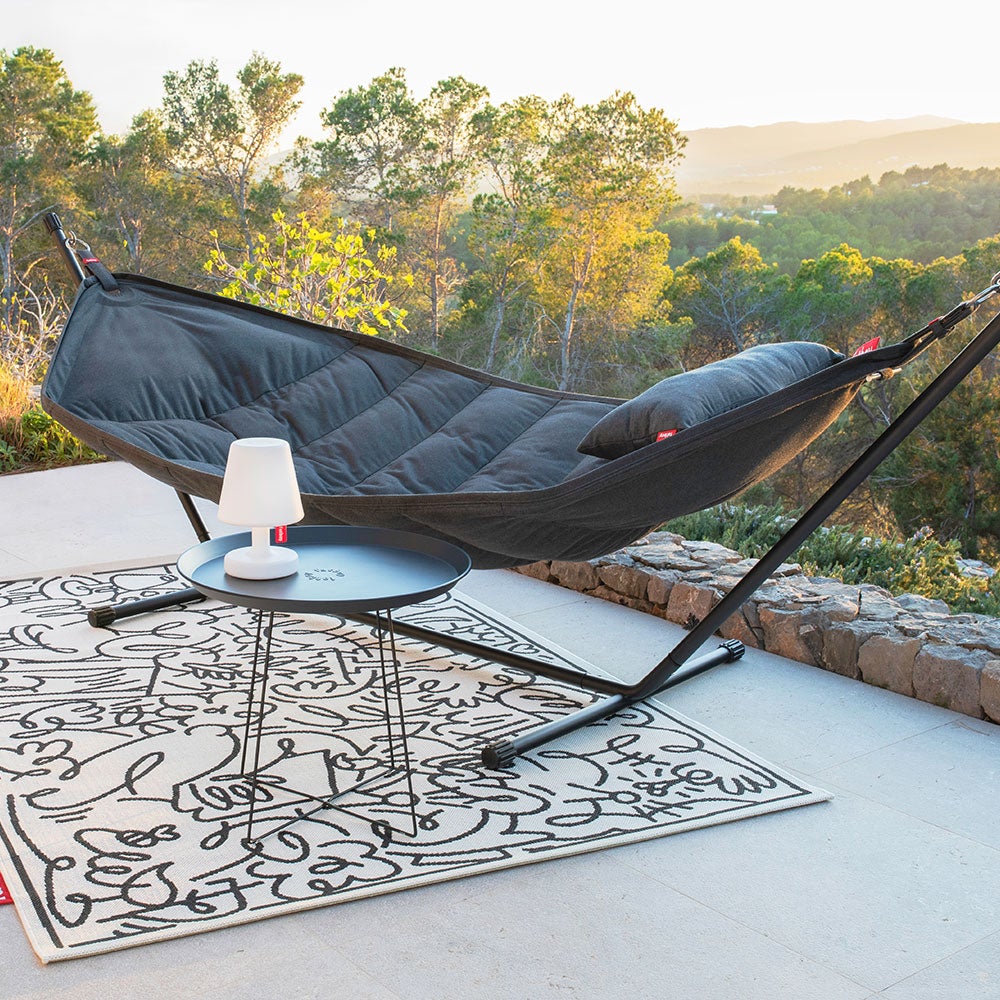 Headdemock superb mist incl. kudde & ställning black 