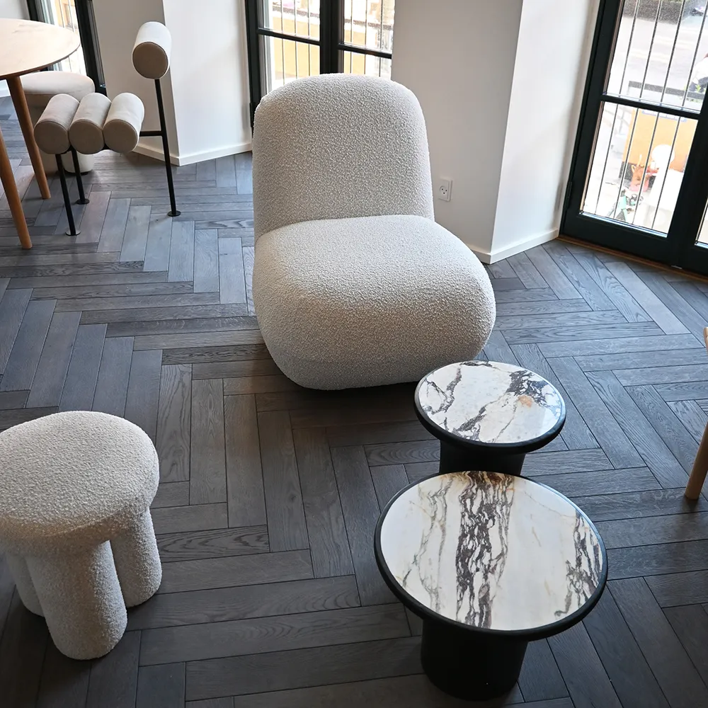 Trumpet Soffbord lågt - Calacatta