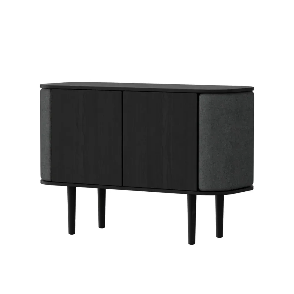 Treasures 2-dörrars skåp Svart Ek/Shadow