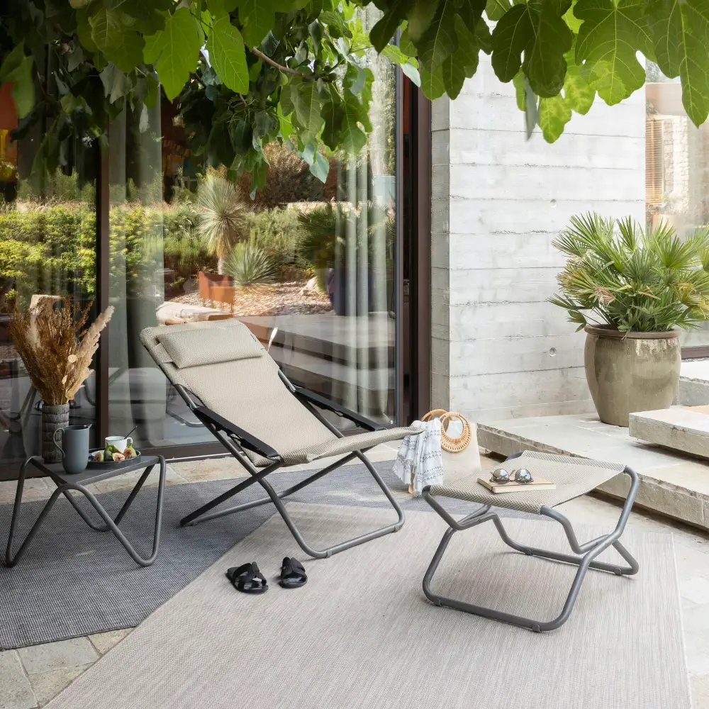 NEXT Rj Fotpall Bec Toile Porteuse/Tube Acier moka 