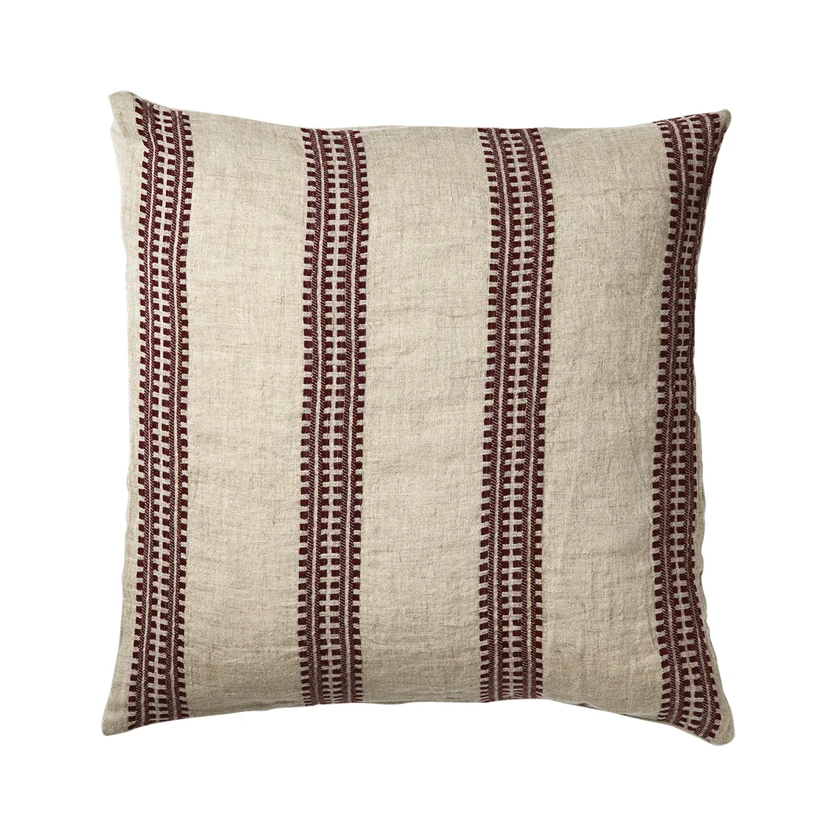 Kuddfodral Noel Red Natural 50x50 cm