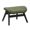 A Conversation Piece Ottoman Fotpall Black Oak/Morning Meadows