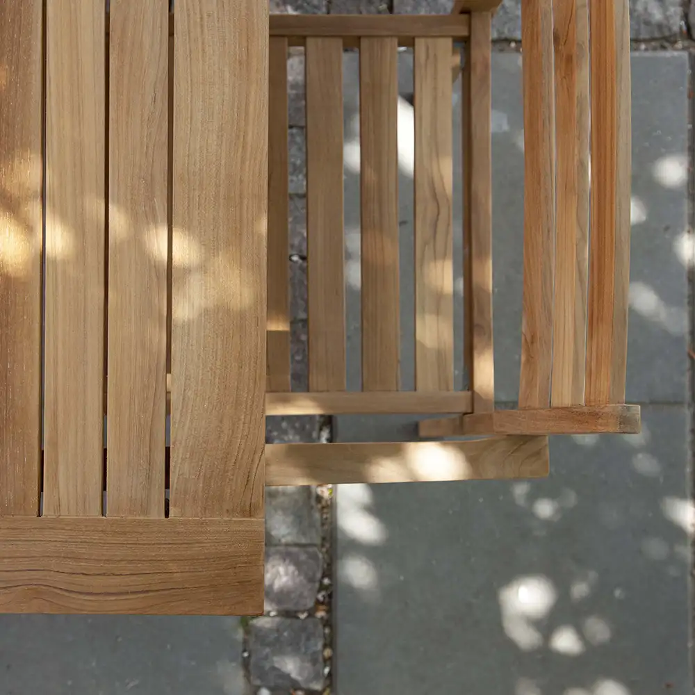 Oxford matbord 90x210 cm teak 