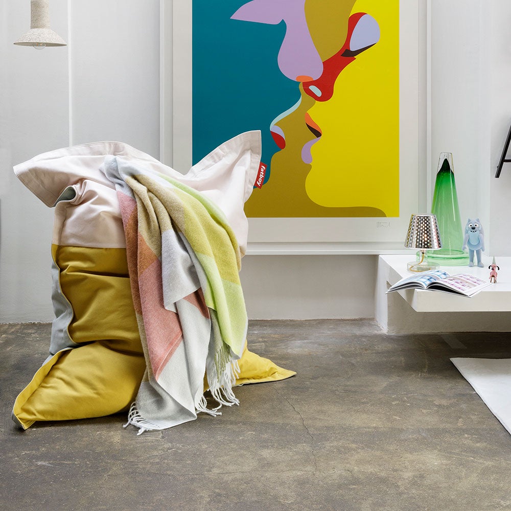 Colour blend blanket rhubarb 