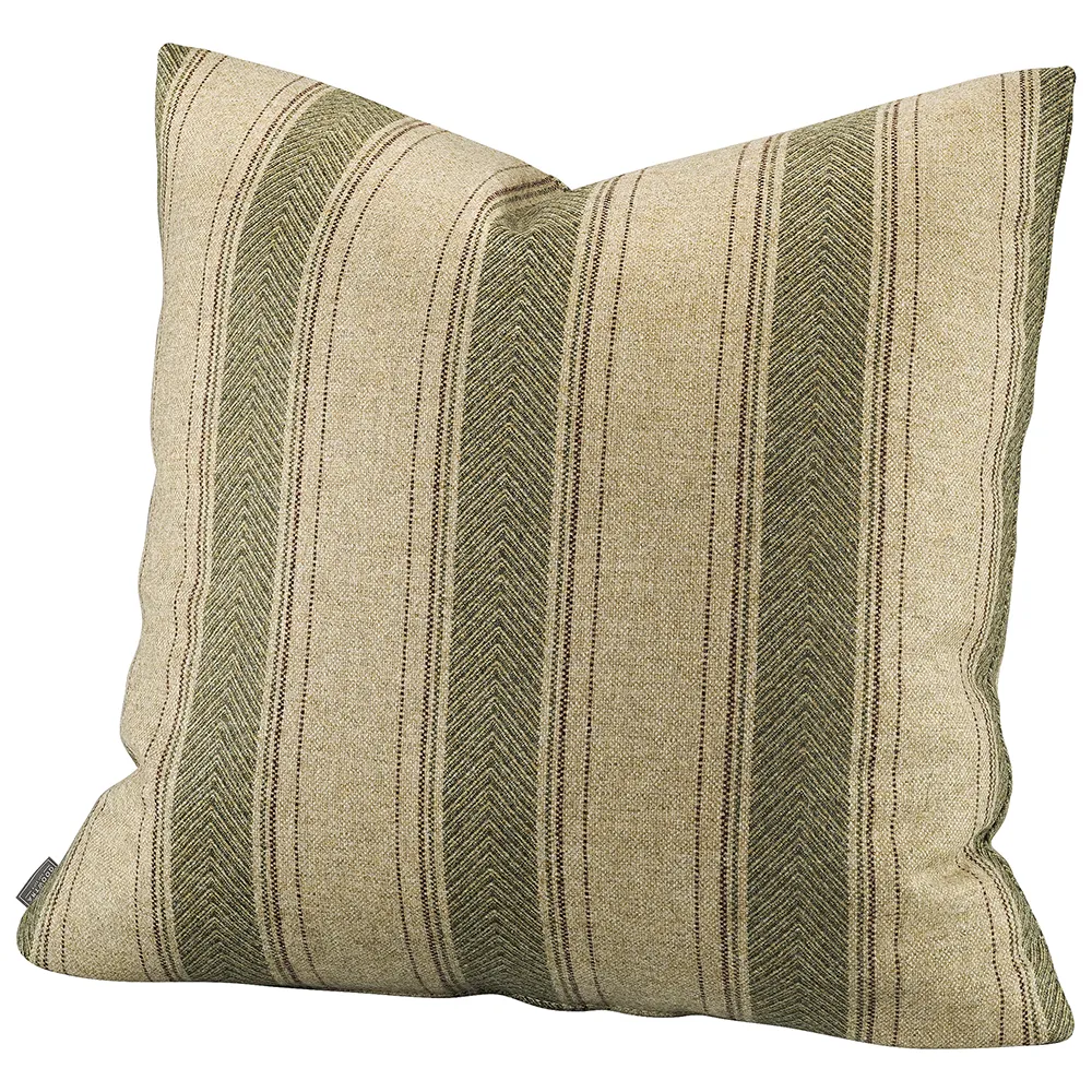 Glensdale Herringbone Olive kuddfodral 50x50 cm