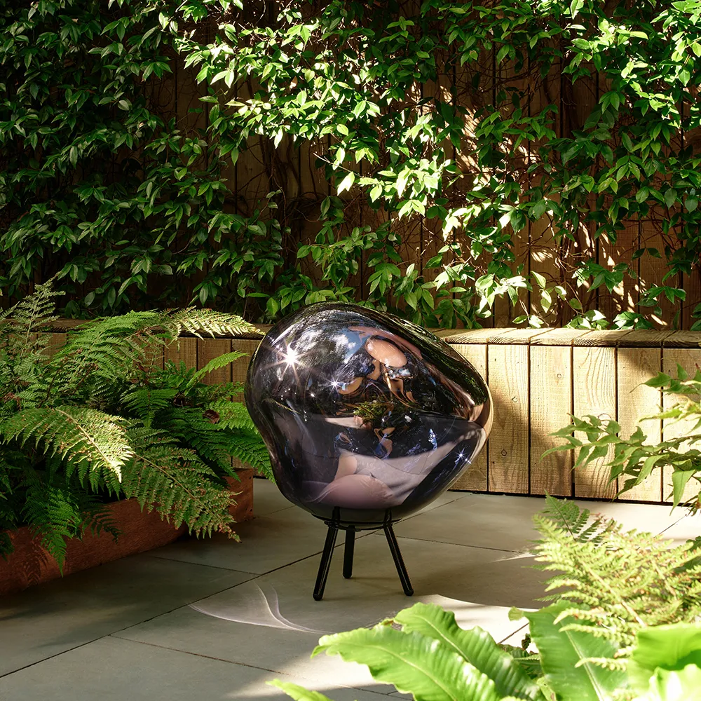 Melt Portabel Large golvlampa Smoke LED