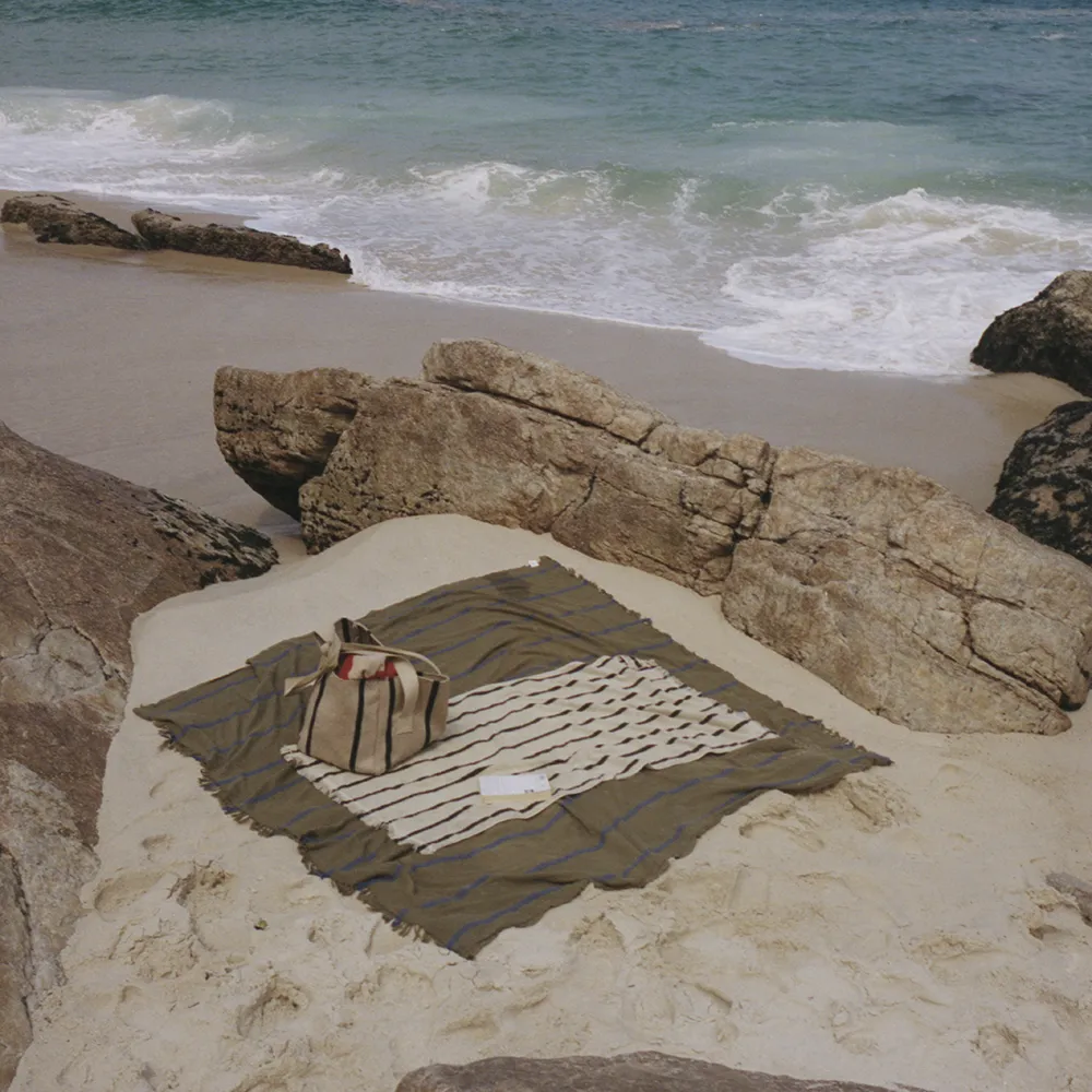 Badhandduk i ekologisk bomull Alee