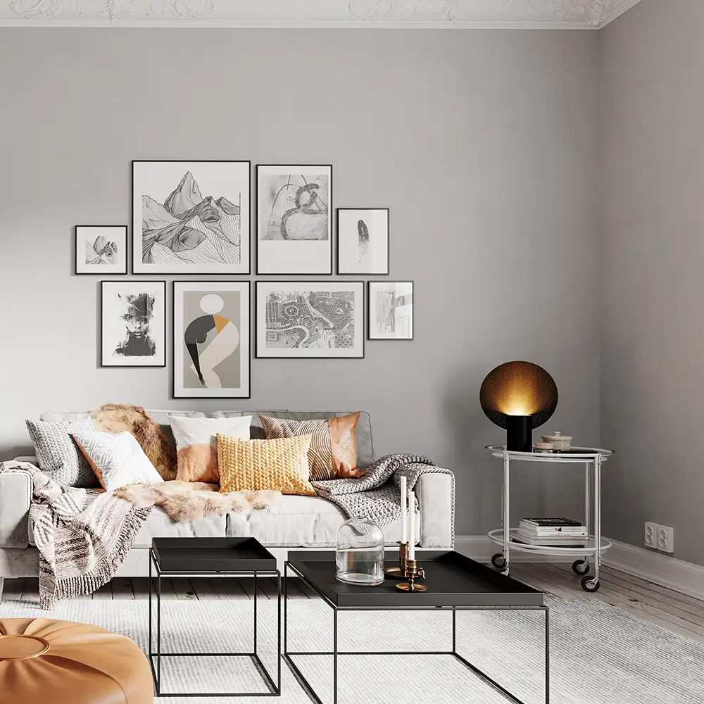 Colby XL H50cm Svart