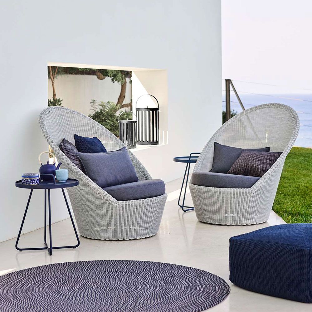 Divine Pall 55x55 cm Blå