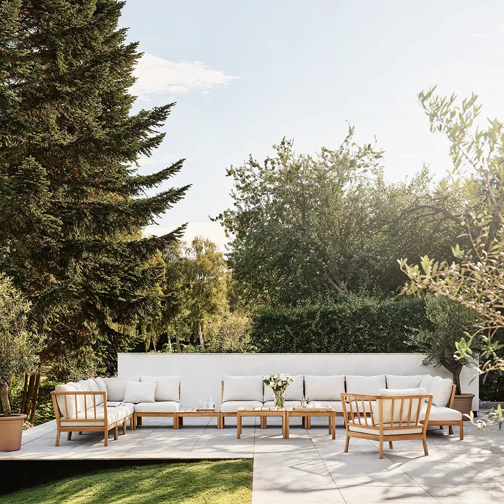 Tradition Avslutsmodul Honey Yellow/Teak 