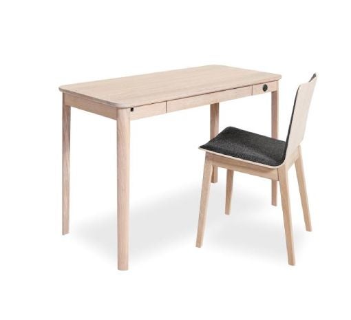 Sm807 stol med läder