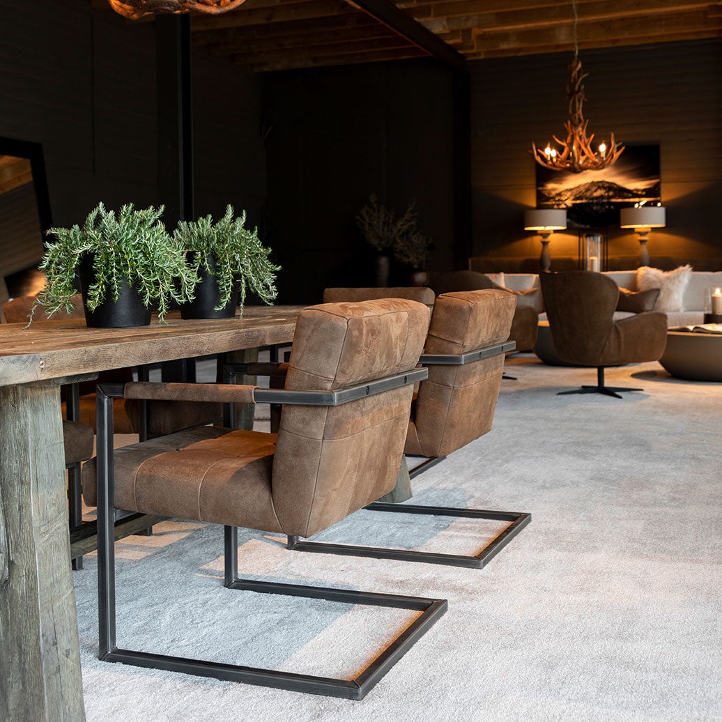 Jed Karmstol Nubuck Brown