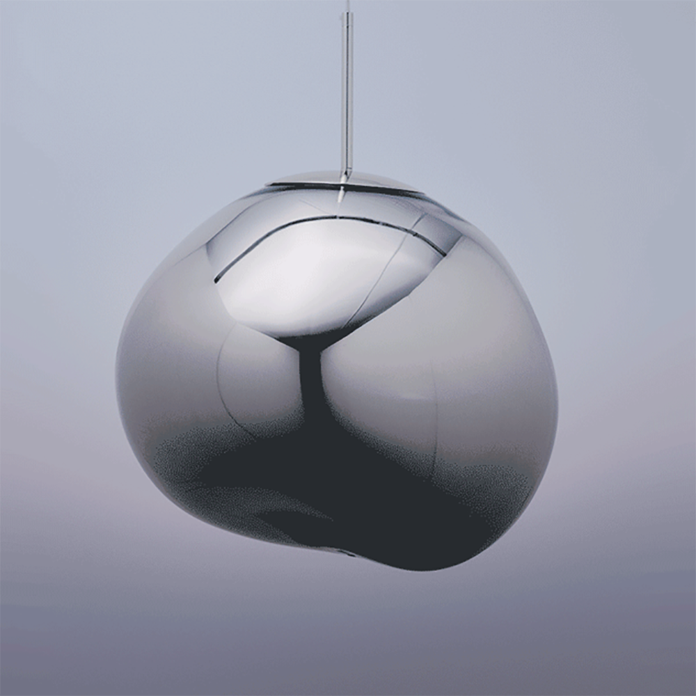 Melt Pendel Silver LED