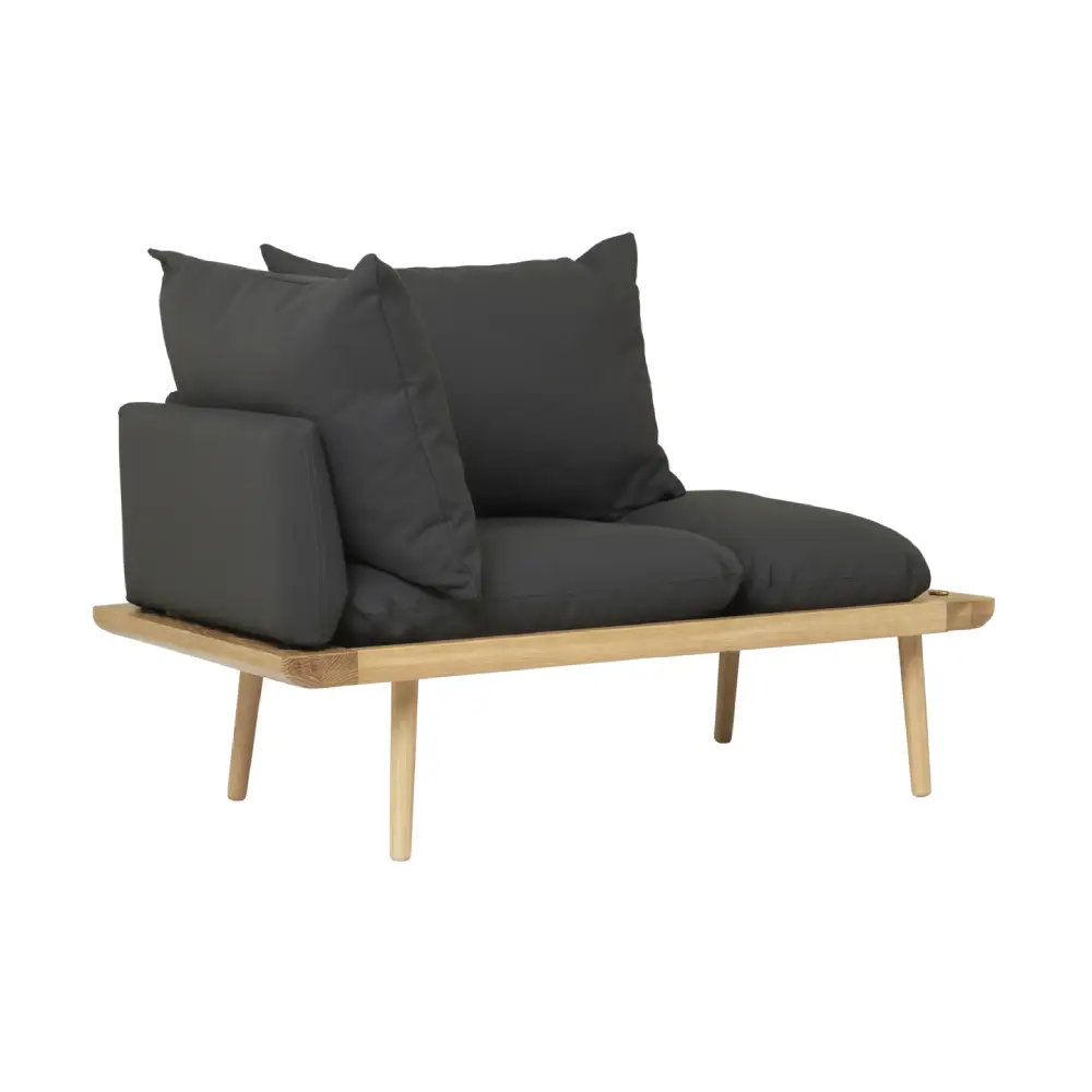 Lounge Around 1.5-sits soffa Oak/Shadow