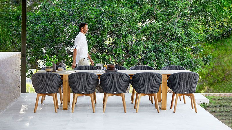 Endless Matbord 100X332 Teak