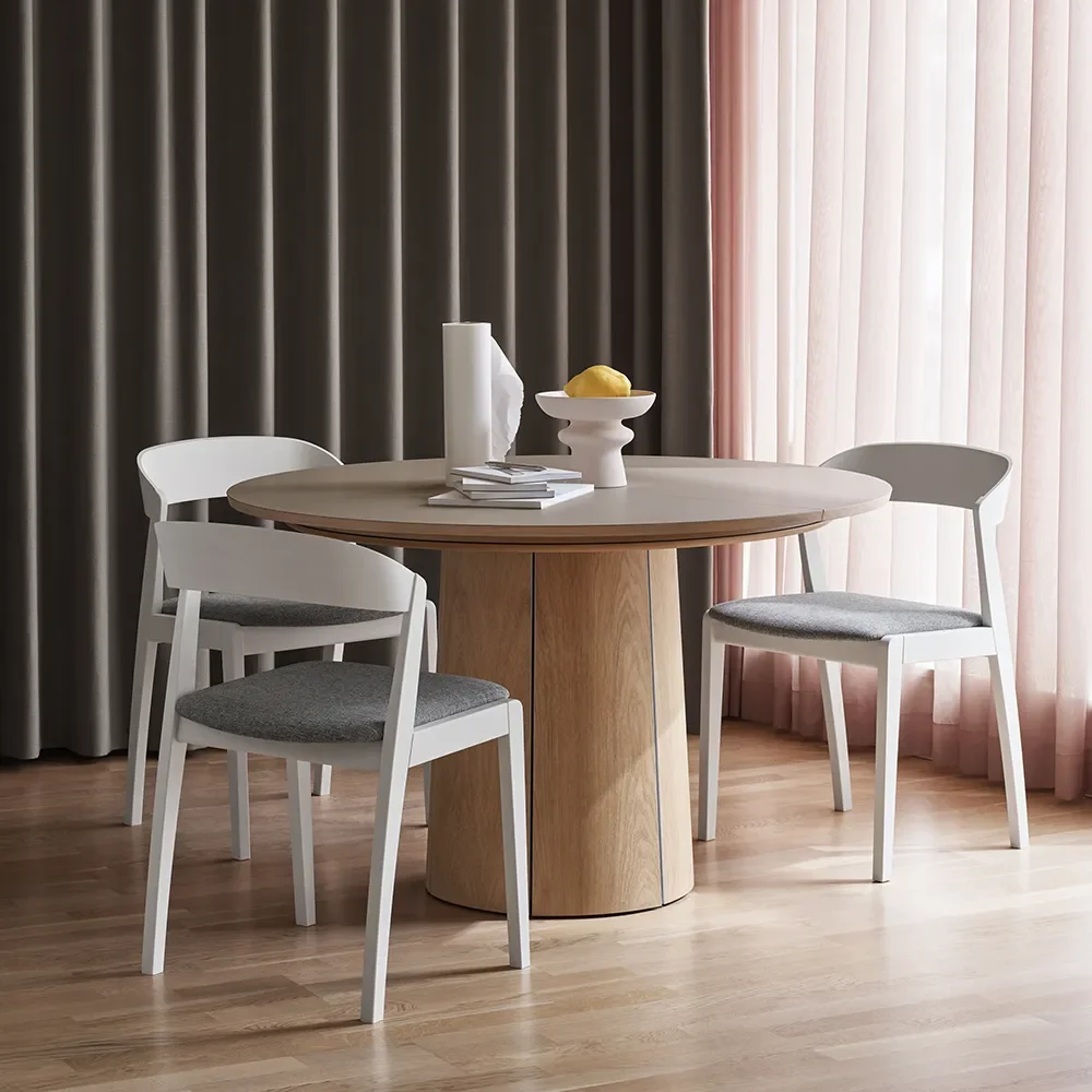 SM33 Bord Ek Mockabrun Lack Oljad look