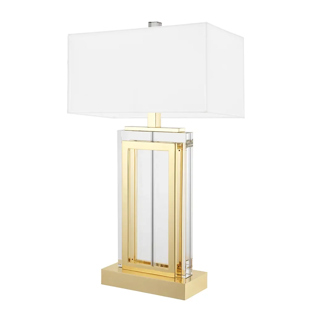 Bordslampa Arlington Crystal Guld