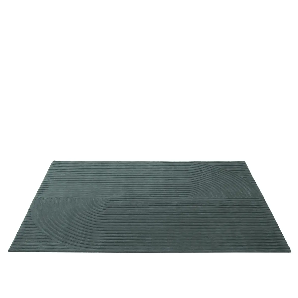 Relevo Matta Quattro - 200 x 300 cm - Dark Green Muuto