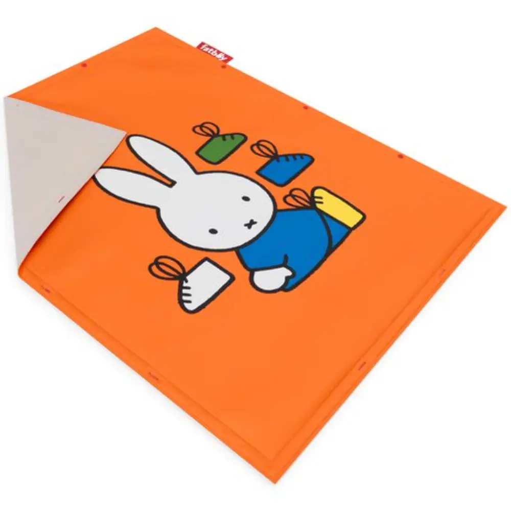 flying carpet x Miffy lekmatta 180x140 cm orange
