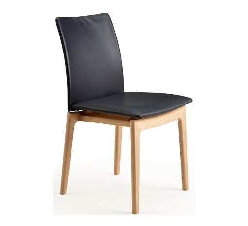 Sm63 stol med läder