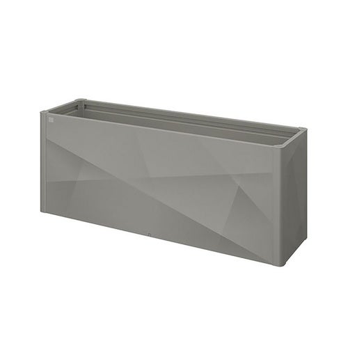 Raised bed 2 x 0.5 X-Design metallic quartz grey