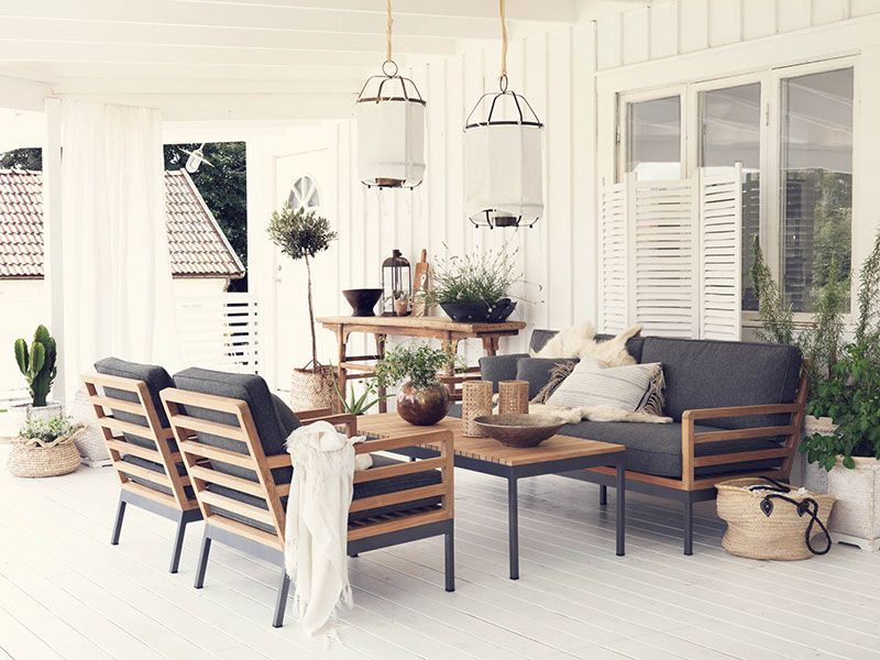 Zalongo soffbord 60x150 cm teak 