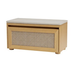 Förvaringsbänk Hideaway Cane – White Sands