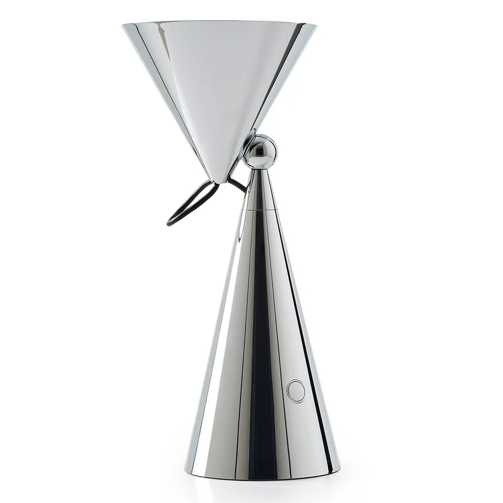 Pose Portabel lampa Silver LED