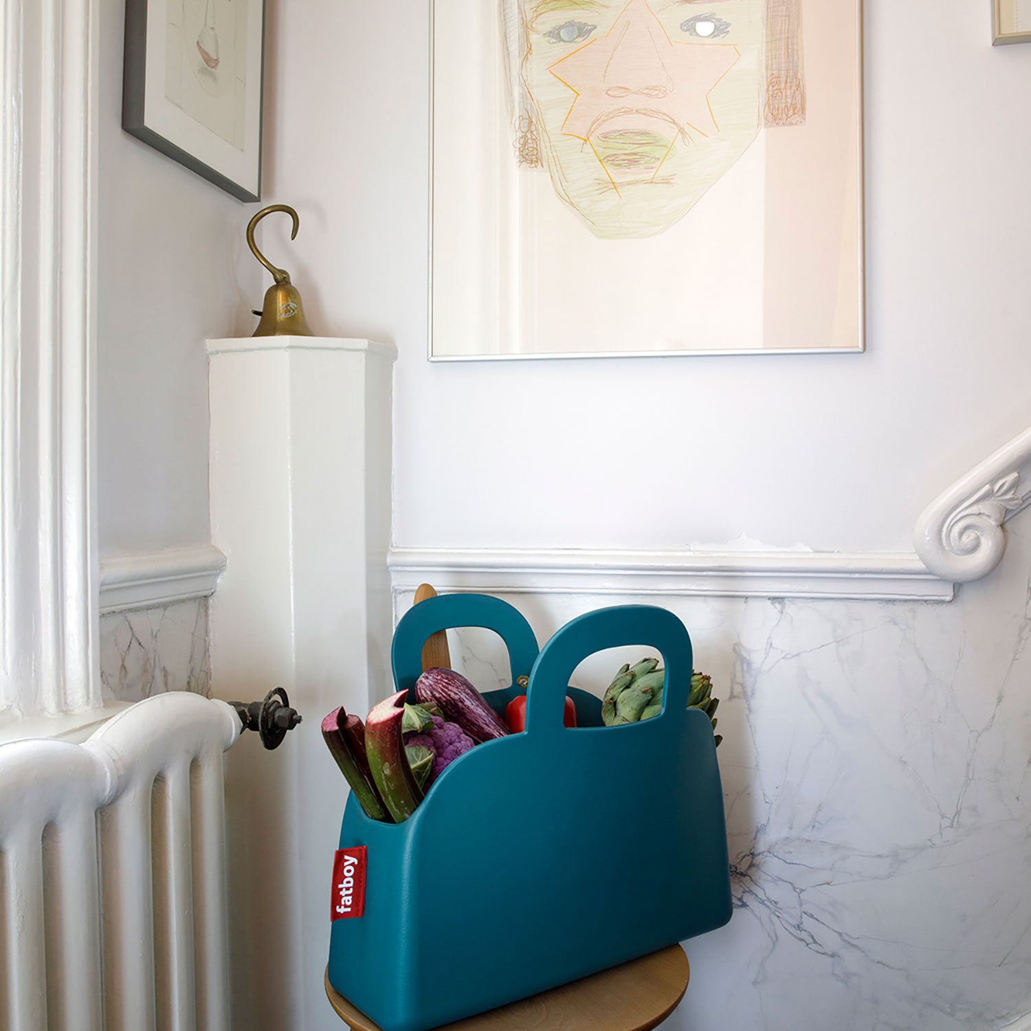 Sjopper-kees shoppingväska yellow ochre 