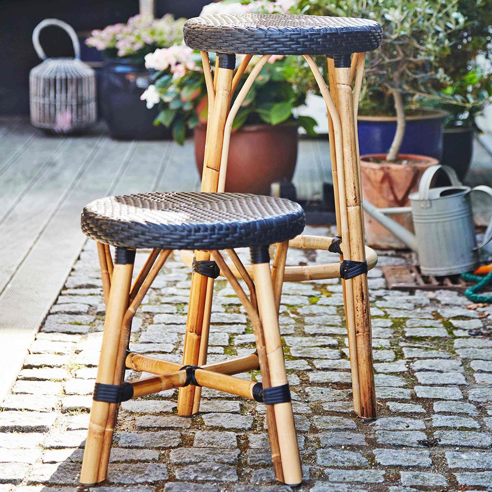 Simone Barstol Låg Svart 