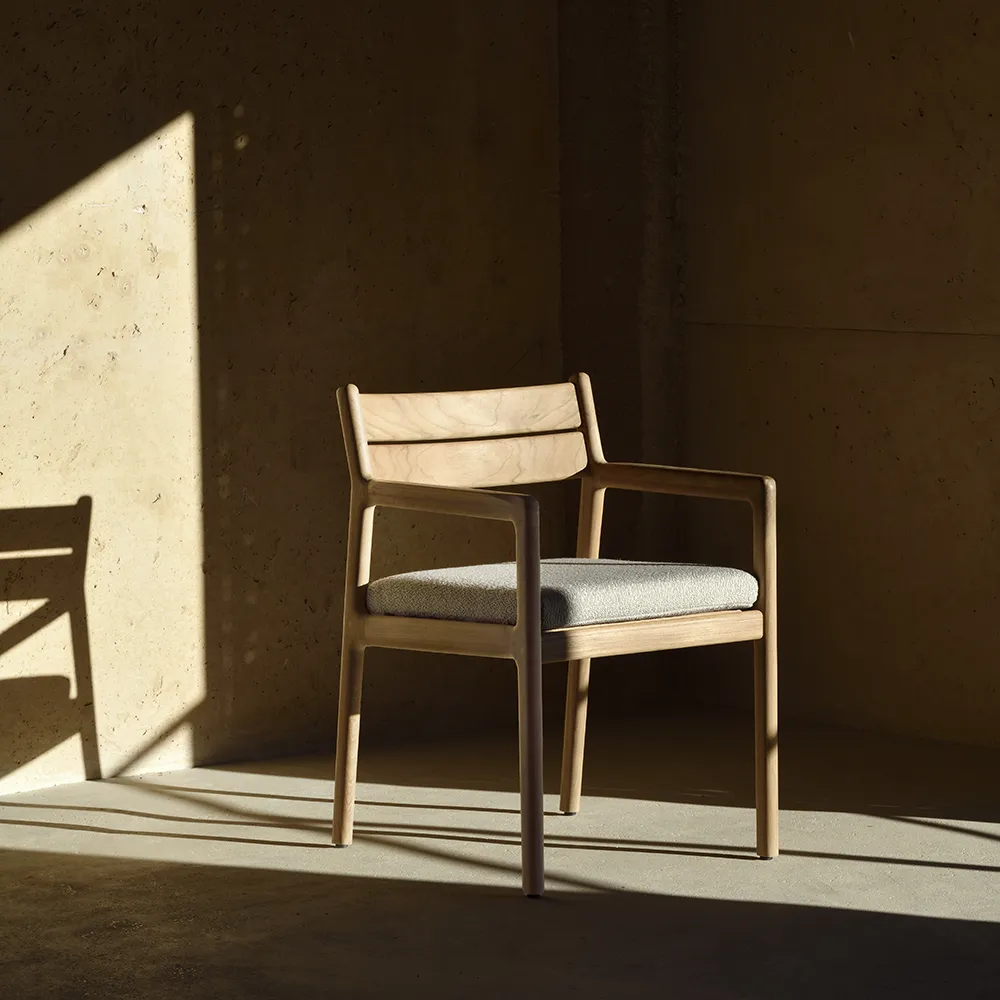 Jack Matstol Teak/Natural