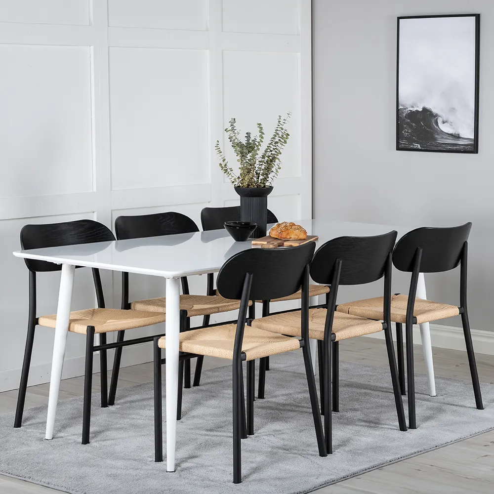 Polly Matstol Natur 2-pack 