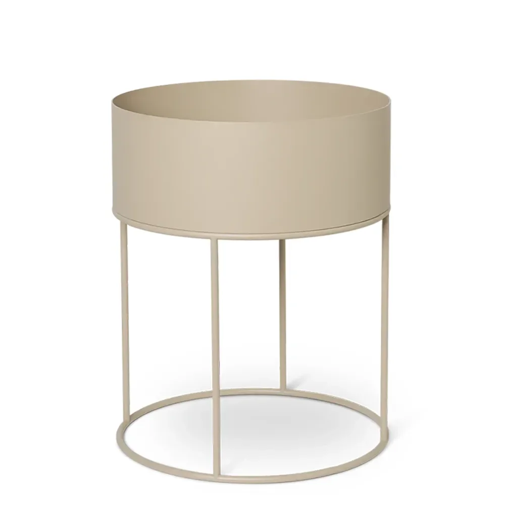 Plant Box - Round - Cashmere