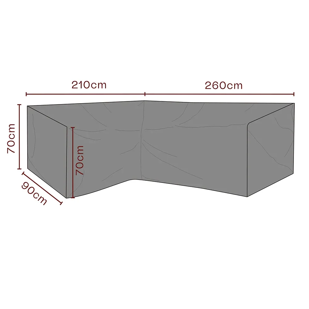 Möbelskydd hörnsoffa 260/215x70x90 Premium