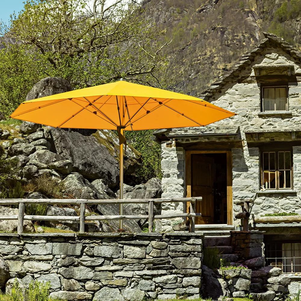 Fortello 400 cm parasoll alu Cat.5 809 Midnight