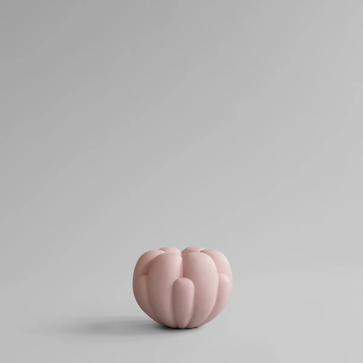 Handgjord vas Bloom Petit Rose H18 cm