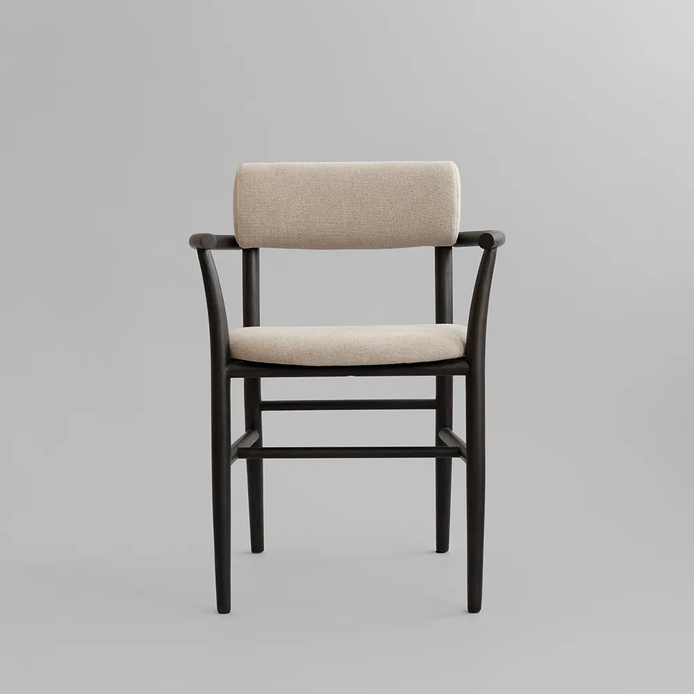 Nama Karmstol- Coffee Black, Linen