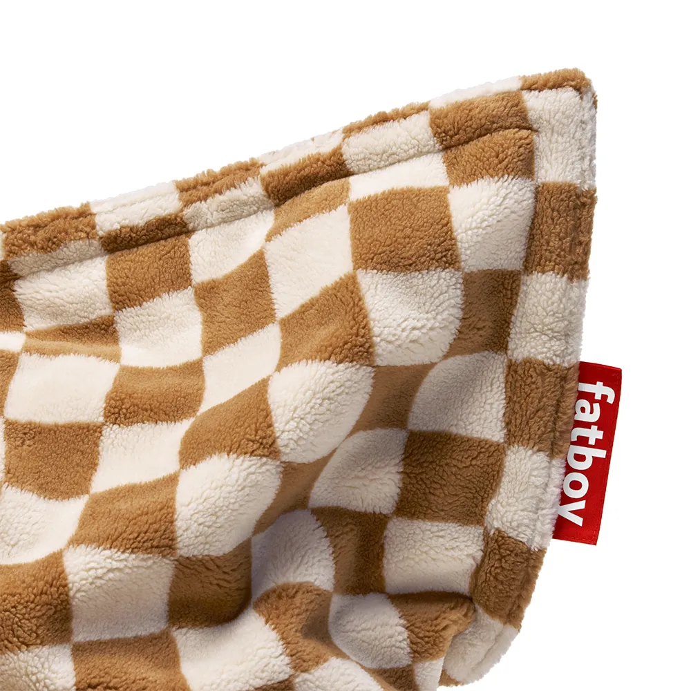 Original Slim Teddy Sittsäck Chess Almond Creme